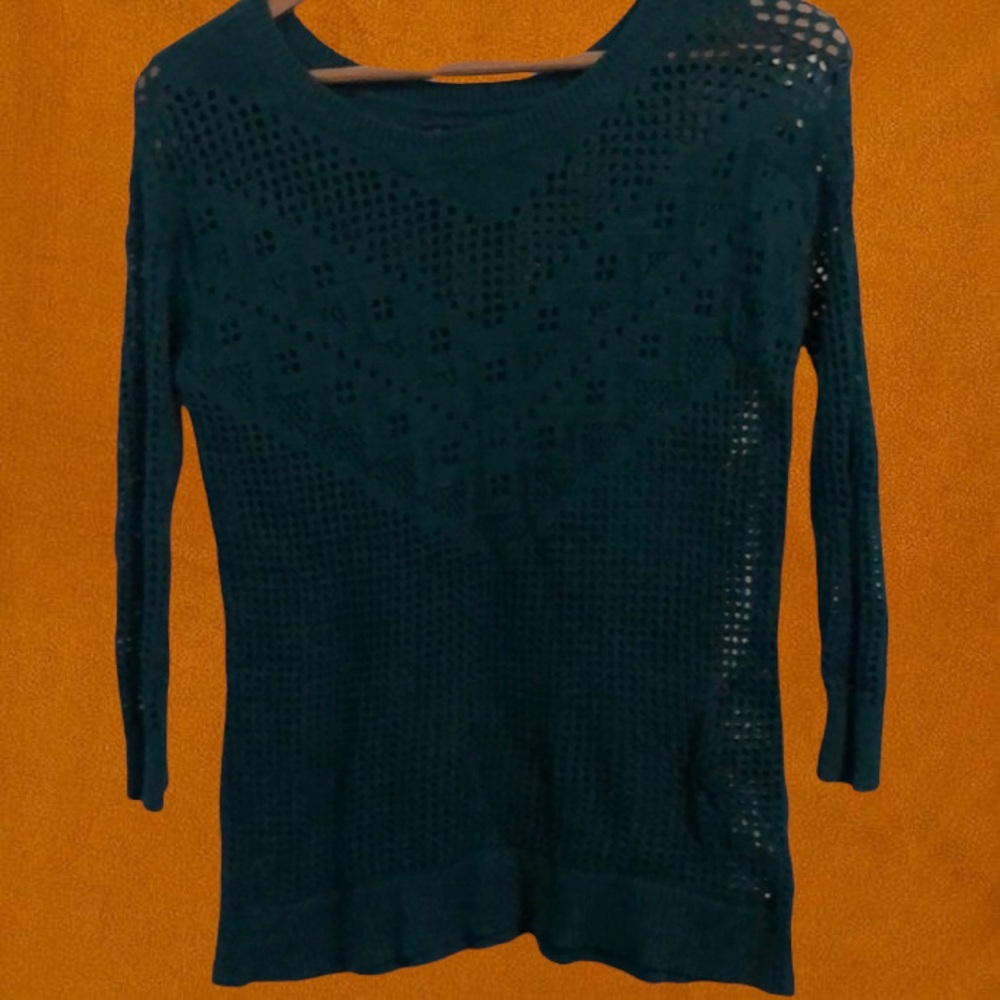 Green sweater
